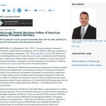 Dr. Beckwith is a Fellow of the AAID